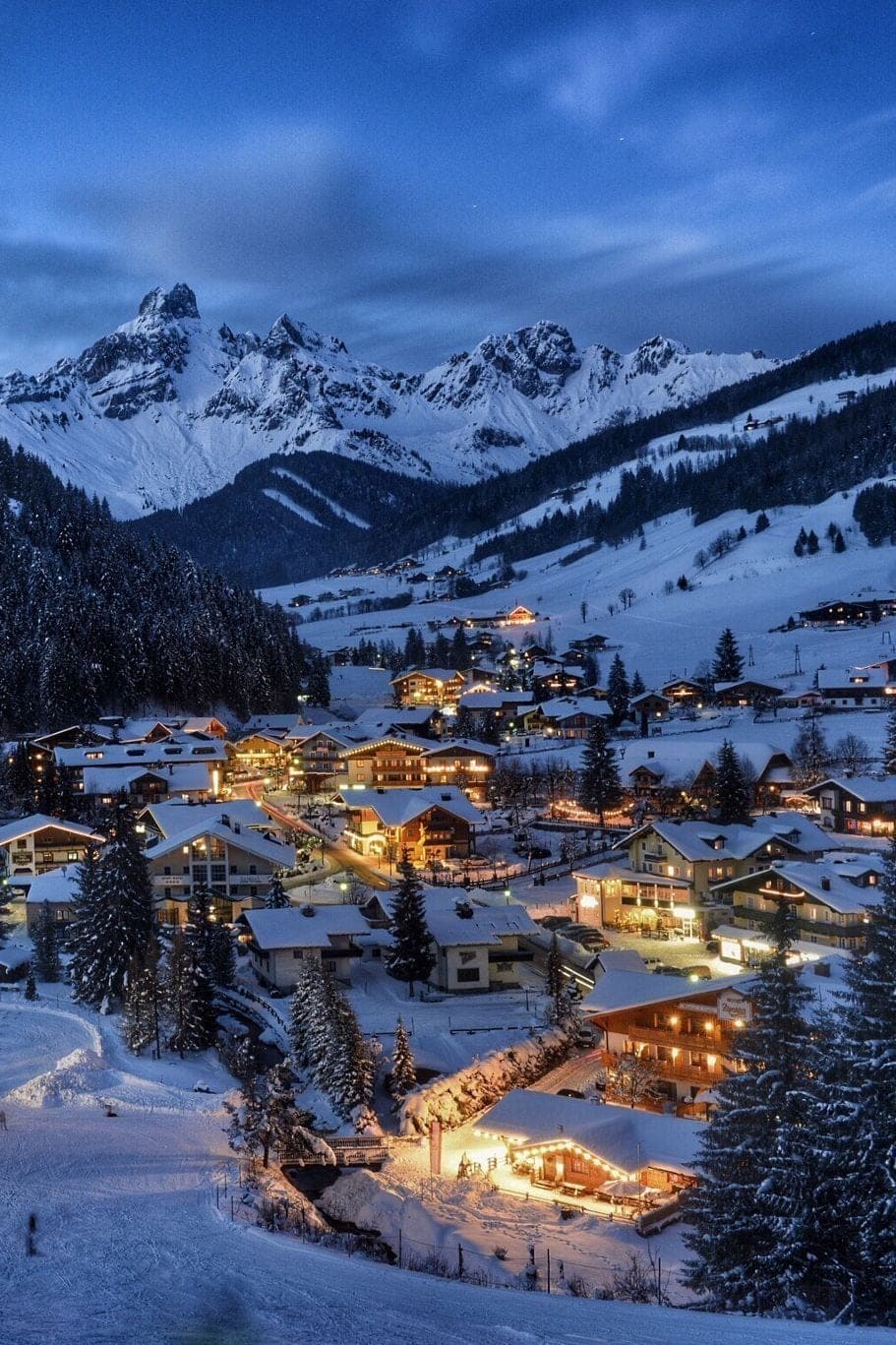 Paisaje de los Alpes suizos