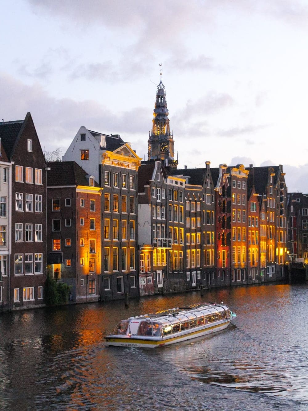 Vista de Ámsterdam, Países Bajos
