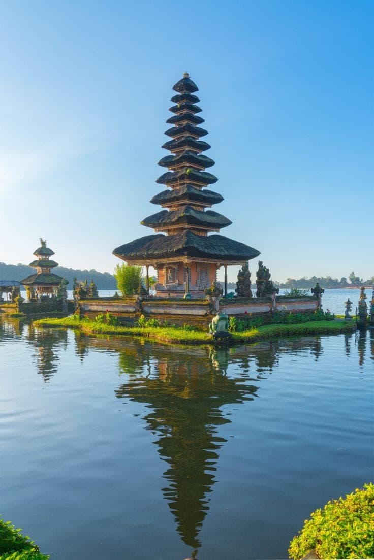 Vista de Bali, Indonesia