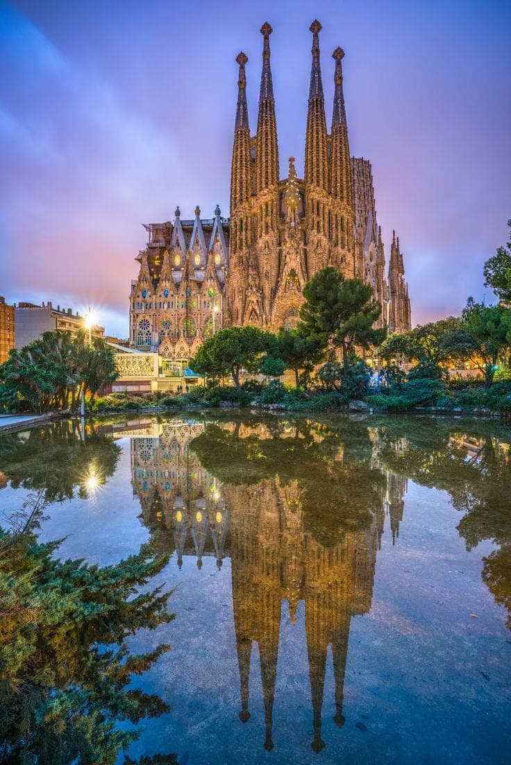 Vista de Barcelona, España