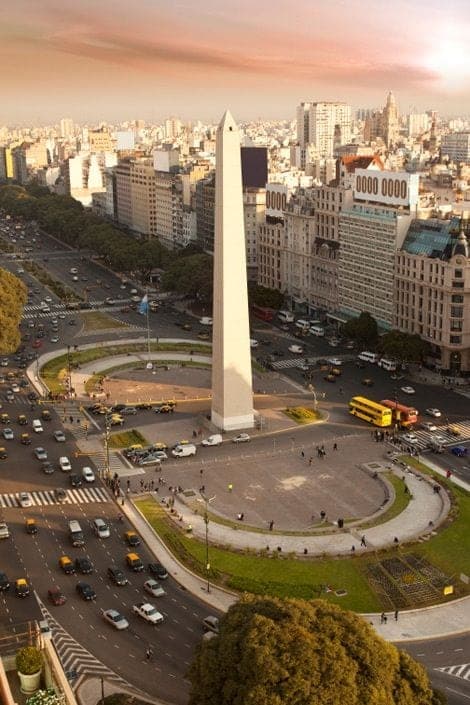Vista de Buenos Aires, Argentina