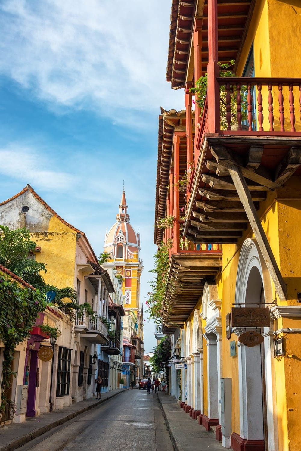 Vista de Cartagena, Colombia