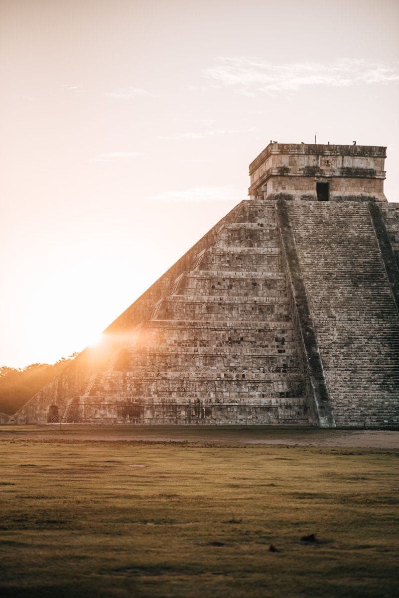 Vista de Chichén Itzá, México