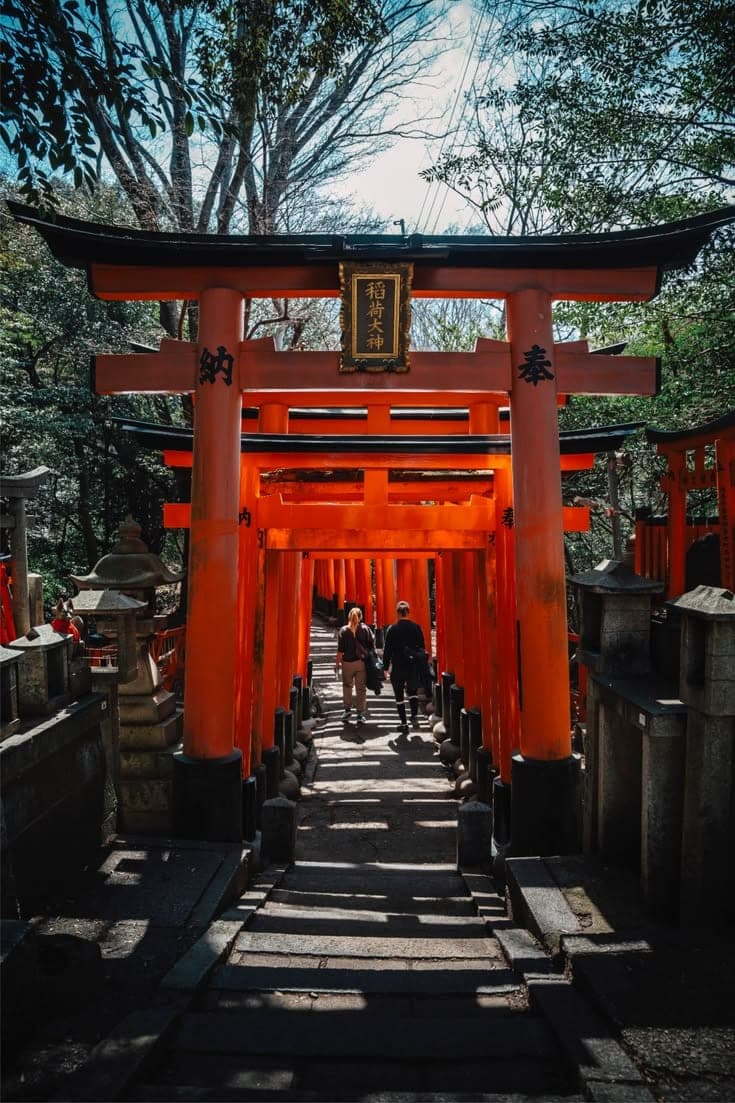 Vista de Kioto, Japón