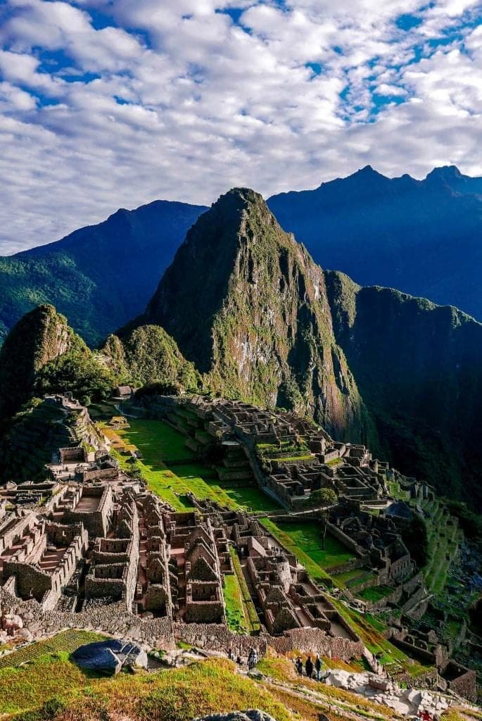 Vista de Machu Picchu, Perú
