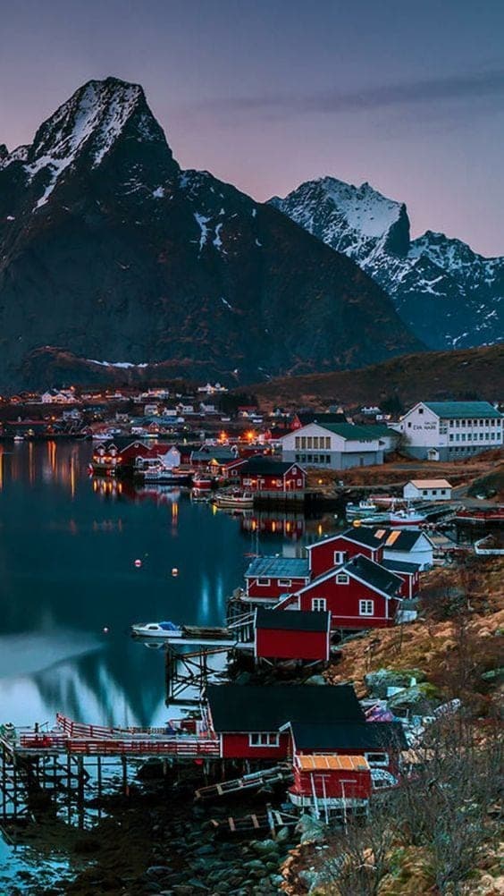 Paisaje de Noruega