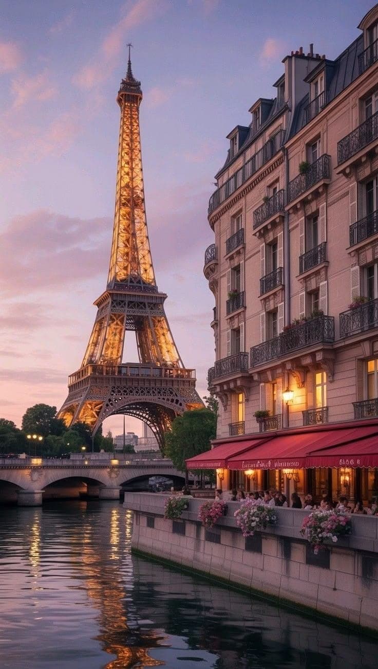 Vista de París, Francia