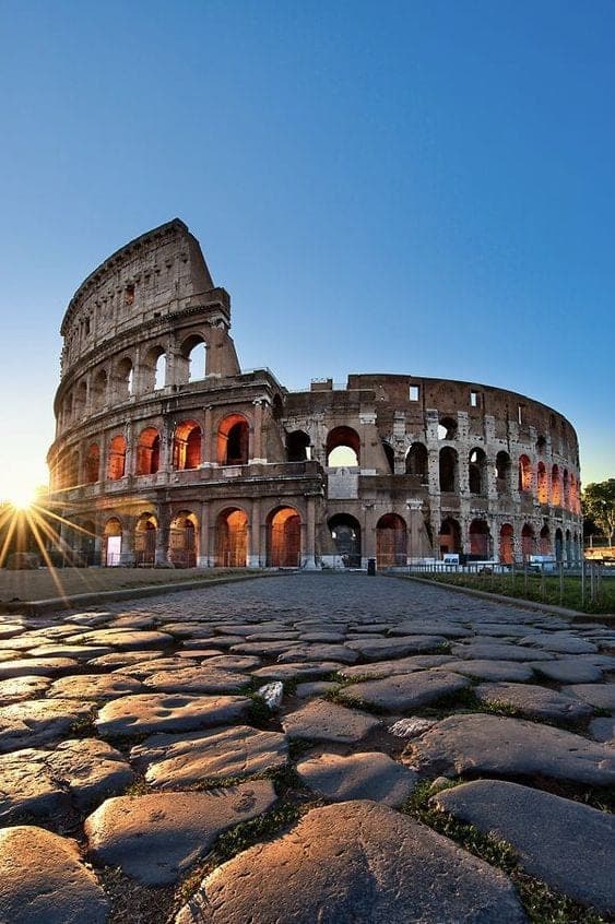Vista de Roma, Italia