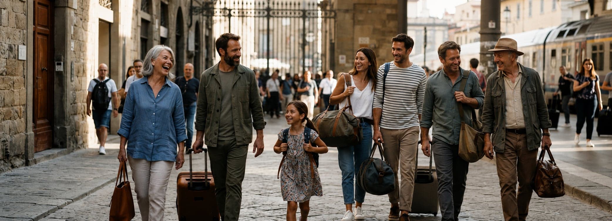 Familia viajera, protagonista de la historia de Viajes Sales